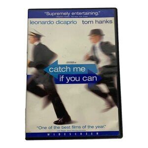 Catch Me If You Can DVD 2002 Widescreen Leonardo DiCaprio PG-13 DreamWorks